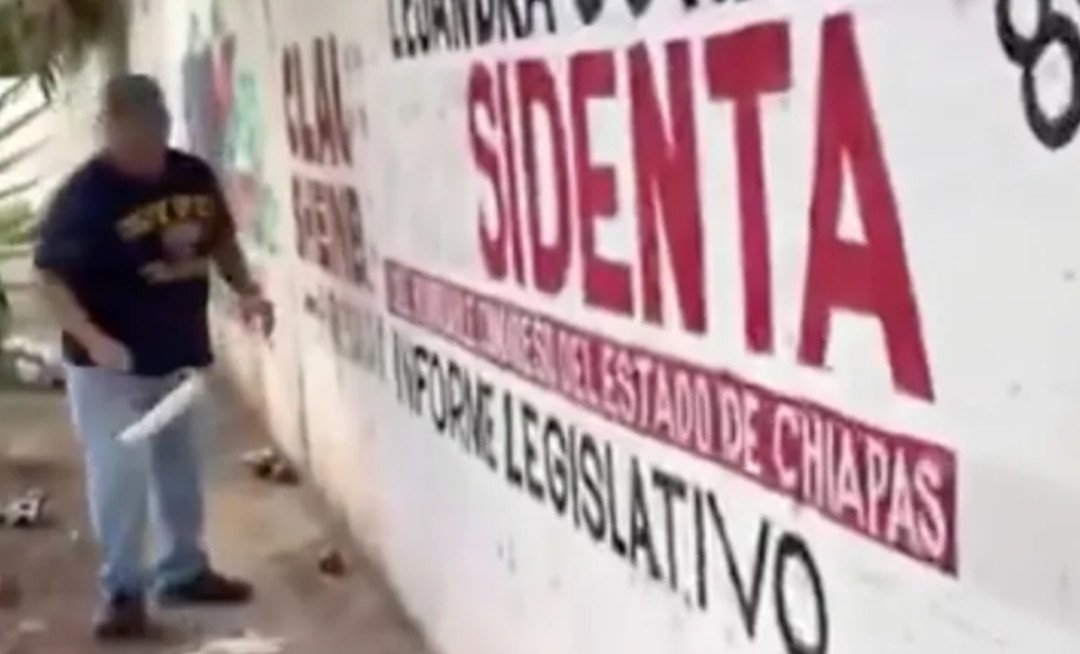 “Mi barda no es tu campaña”: la rebelión ciudadana contra la propaganda anticipada ya no es solo de tuxtla “Mi barda no es tu campaña”: la rebelión ciudadana contra la propaganda anticipada ya no es solo de tuxtla